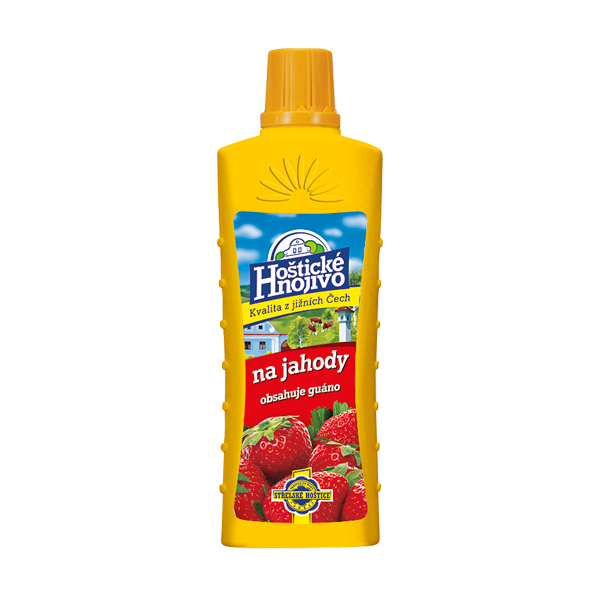 Hoštické hnojivo na jahody s guánem 500 ml