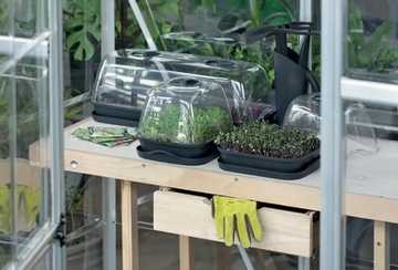 Sadbovač 51,5 cm s polykarbonát. víkem Respana Table Greenhouse