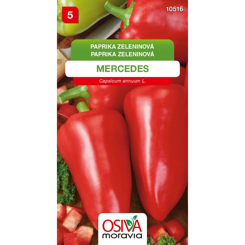 Paprika zeleninová MERCEDES