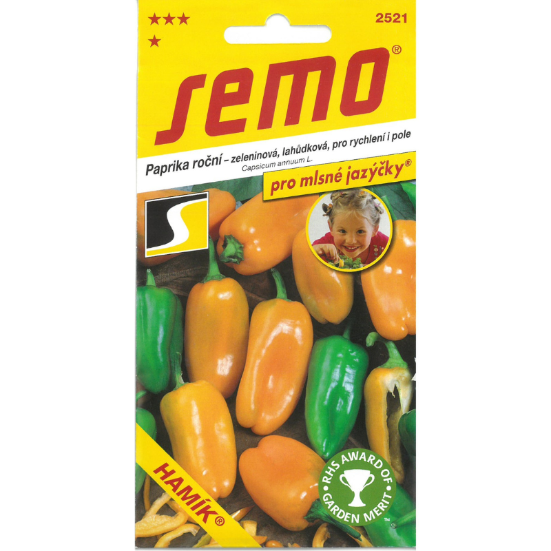Paprika zeleninová HAMÍK