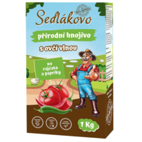 Sedlákovo přírodní hnojivo na rajčata a papriky