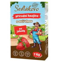 Sedlákovo přírodní hnojivo na jahody s ovčí vlnou 1 kg 
