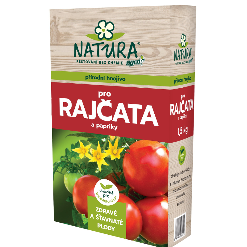 NATURA přírodní hnojivo pro rajčata a papriky 