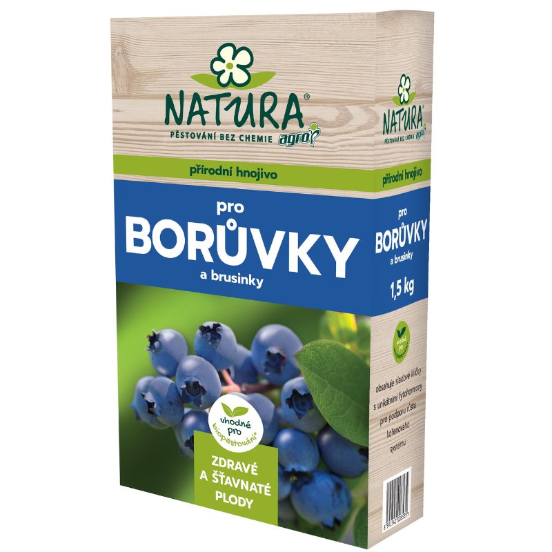 NATURA přírodní hnojivo pro borůvky a brusinky