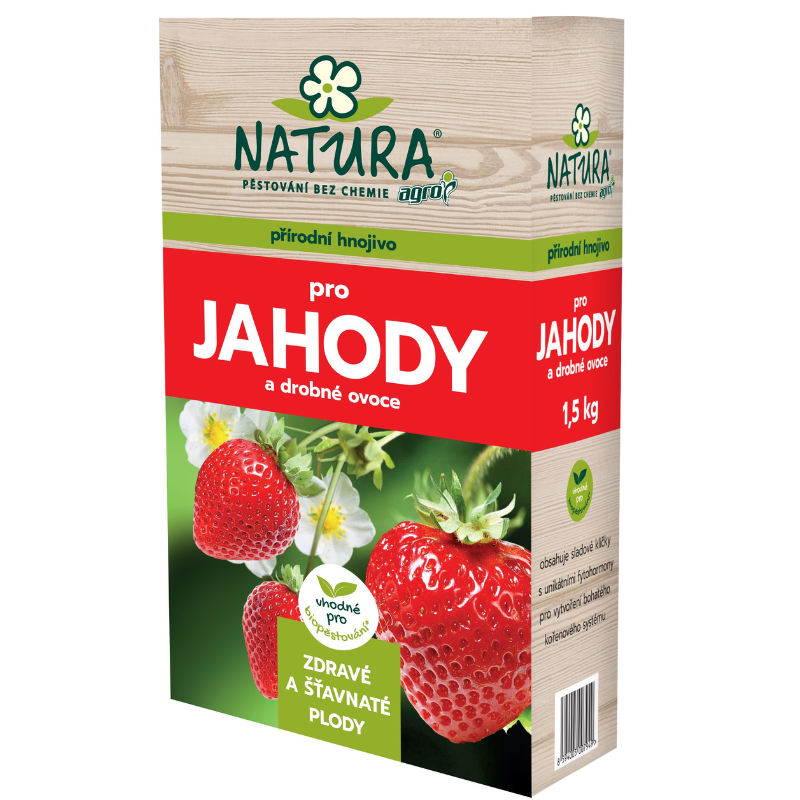 NATURA přírodní hnojivo pro jahody a drobné ovoce