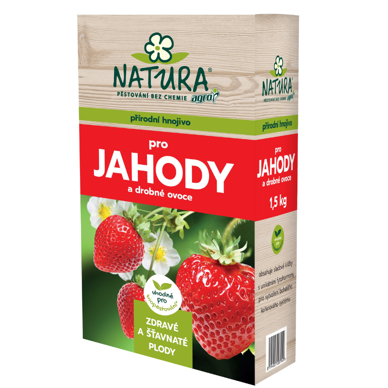 NATURA přírodní hnojivo pro jahody a drobné ovoce 