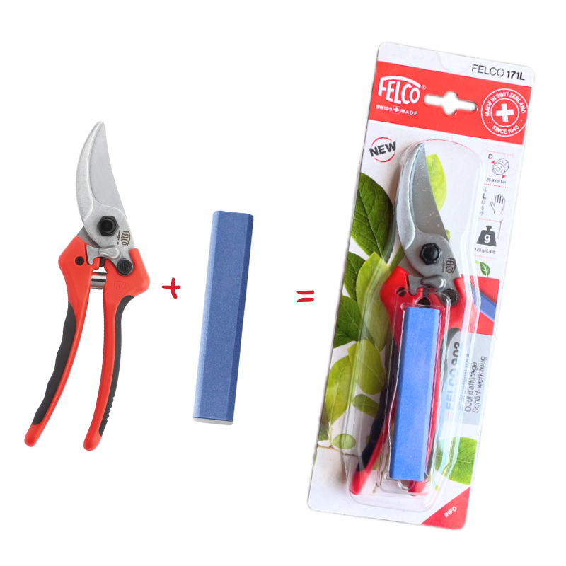 Nůžky FELCO 171L + brousek FELCO 902 Dárková sada   