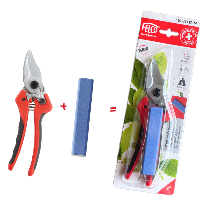 Nůžky FELCO 171M + brousek FELCO 902 Dárková sada   