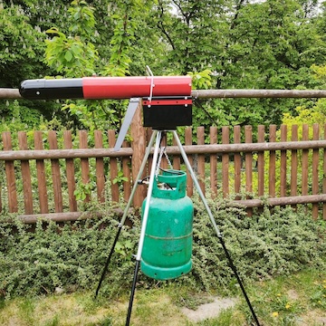 ALANKO MS6 mechanický plynový plašič na stojanu