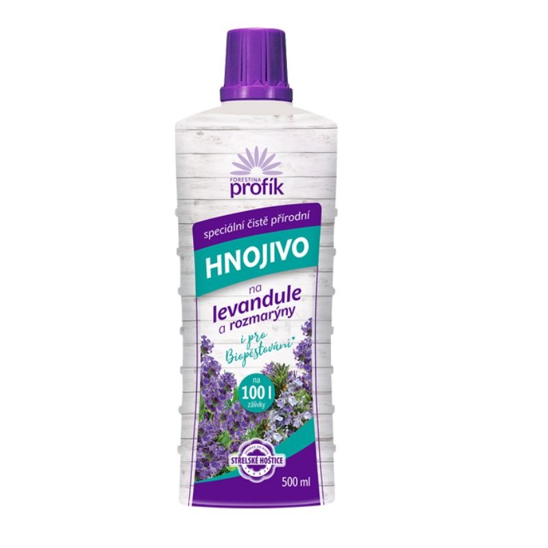 Hnojivo na levandule a rozmarýny 500 ml 