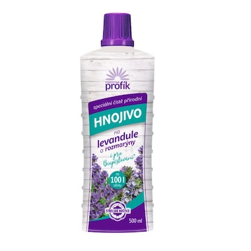 Hnojivo Profík na levandule a rozmarýny 500 ml
