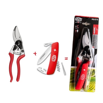 Nůžky FELCO 8 + brousek FELCO 503 Dárková sada   