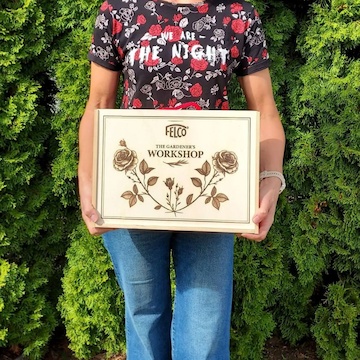 Dárková sada dřevěný box FELCO 935