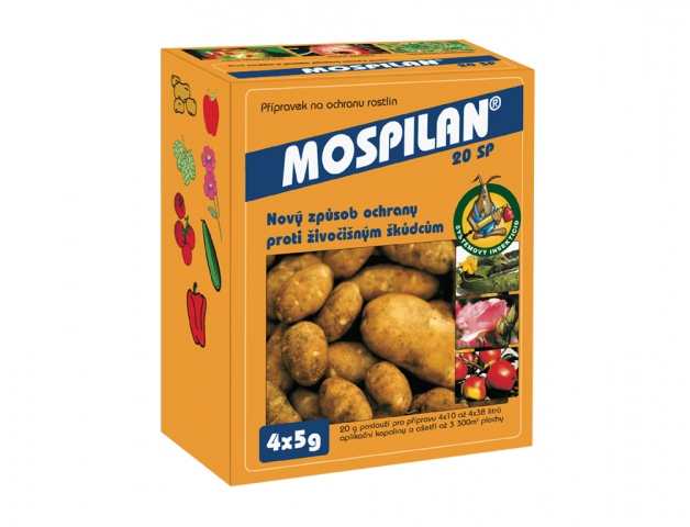 Mospilan 20 SP 4x5 g živočišní škůdci - výprodej