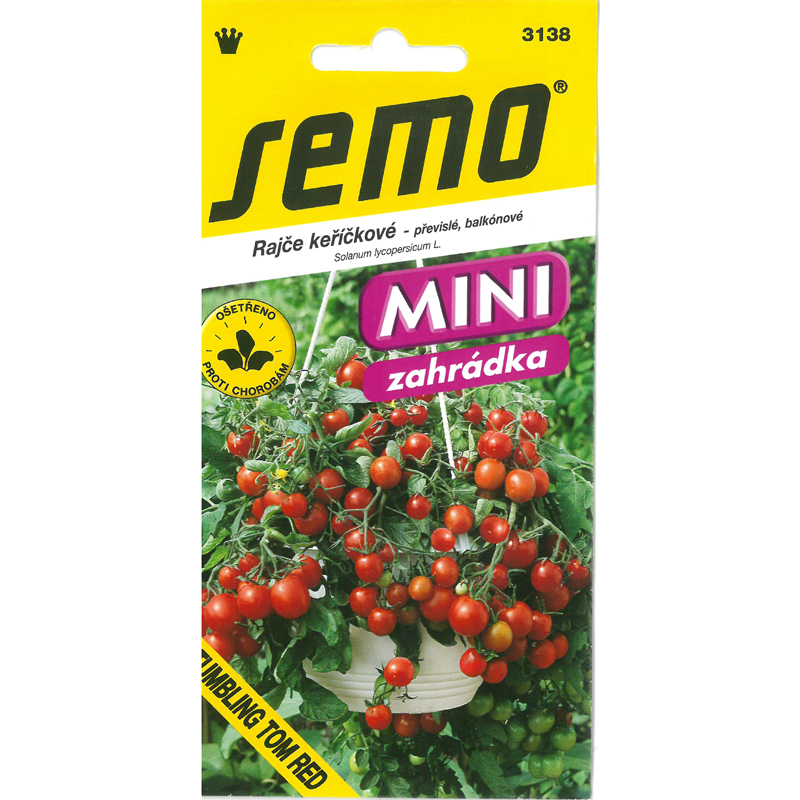 Rajče keříčkové – převislé, balkónové