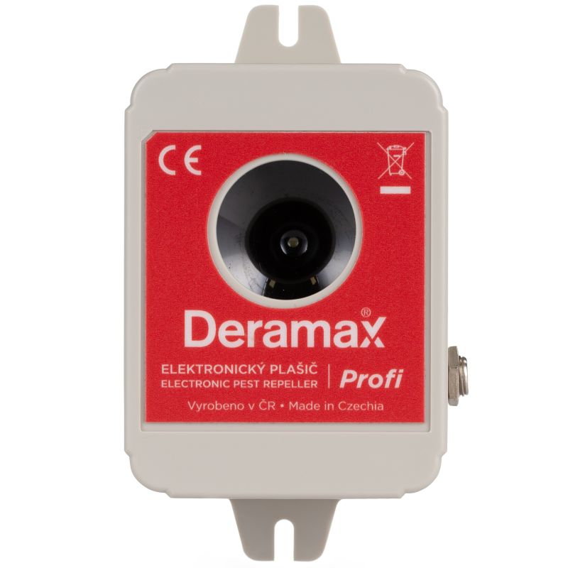 Ultrazvukový plašič (odpuzovač) kun a hlodavců – Deramax®-Profi