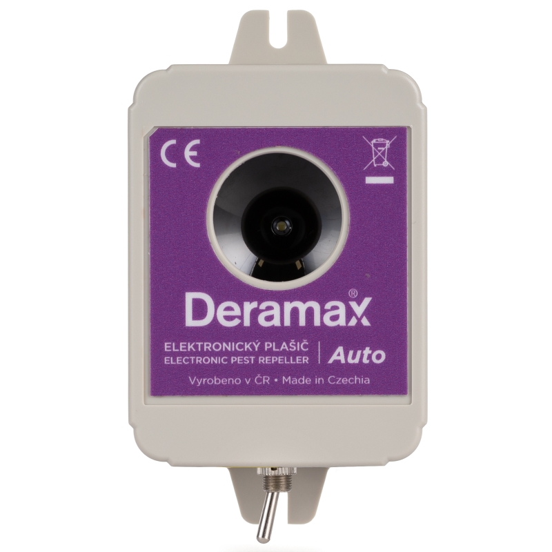 Ultrazvukový plašič (odpuzovač) do auta kun a hlodavců Deramax®-Auto