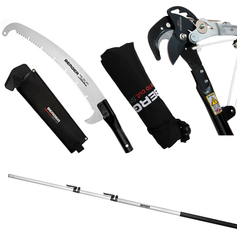 Set 2 pro střih a řez větví ve výškách BERGER ArboRapid