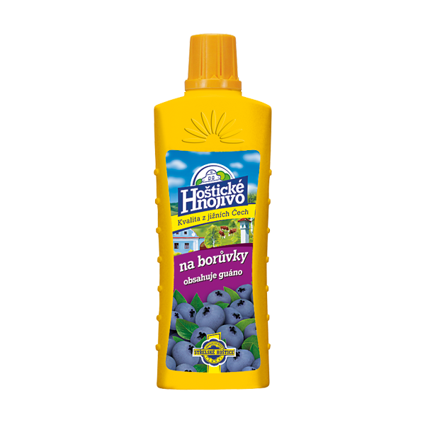 Hoštické hnojivo na borůvky s guánem