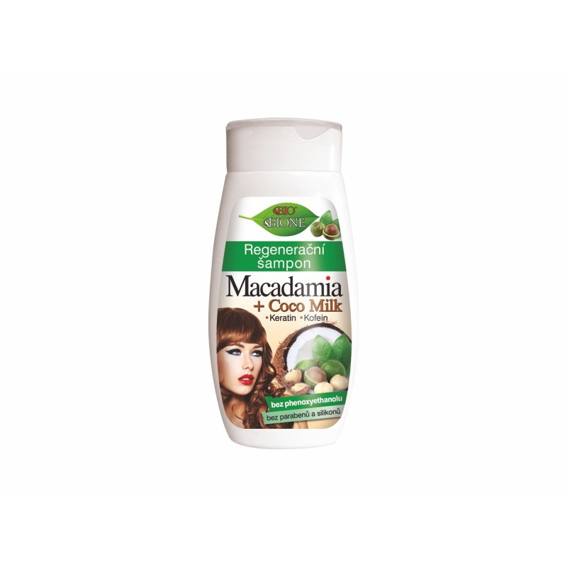 Regenerační šampon MACADAMIA + COCO MILK 260 ml