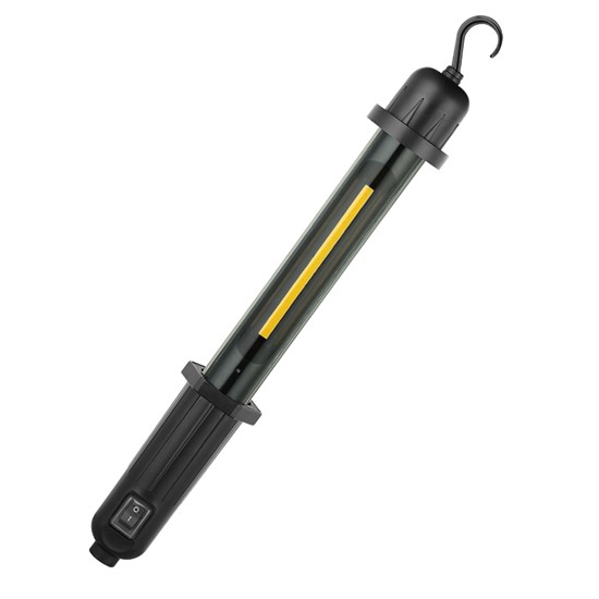 Montážní nabíjecí LED lampa 5W, 300lm, Li-Ion, USB, černá