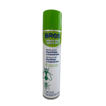 BROS - zelená síla sprej proti mouchám a komárům 300 ml