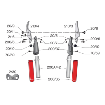 FELCO 210A-60 náhradní díly