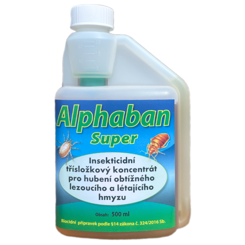 Alphaban Super 0,5 l insekticid pro hubení lezoucího a létajícího hmyzu 