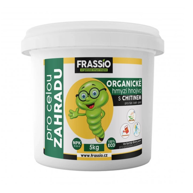 Organické hmyzí hnojivo FRASSIO 5 kg 
